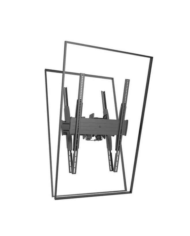 Large Flat Panel Ceiling Mount-LCB Single Back-to-Back Display